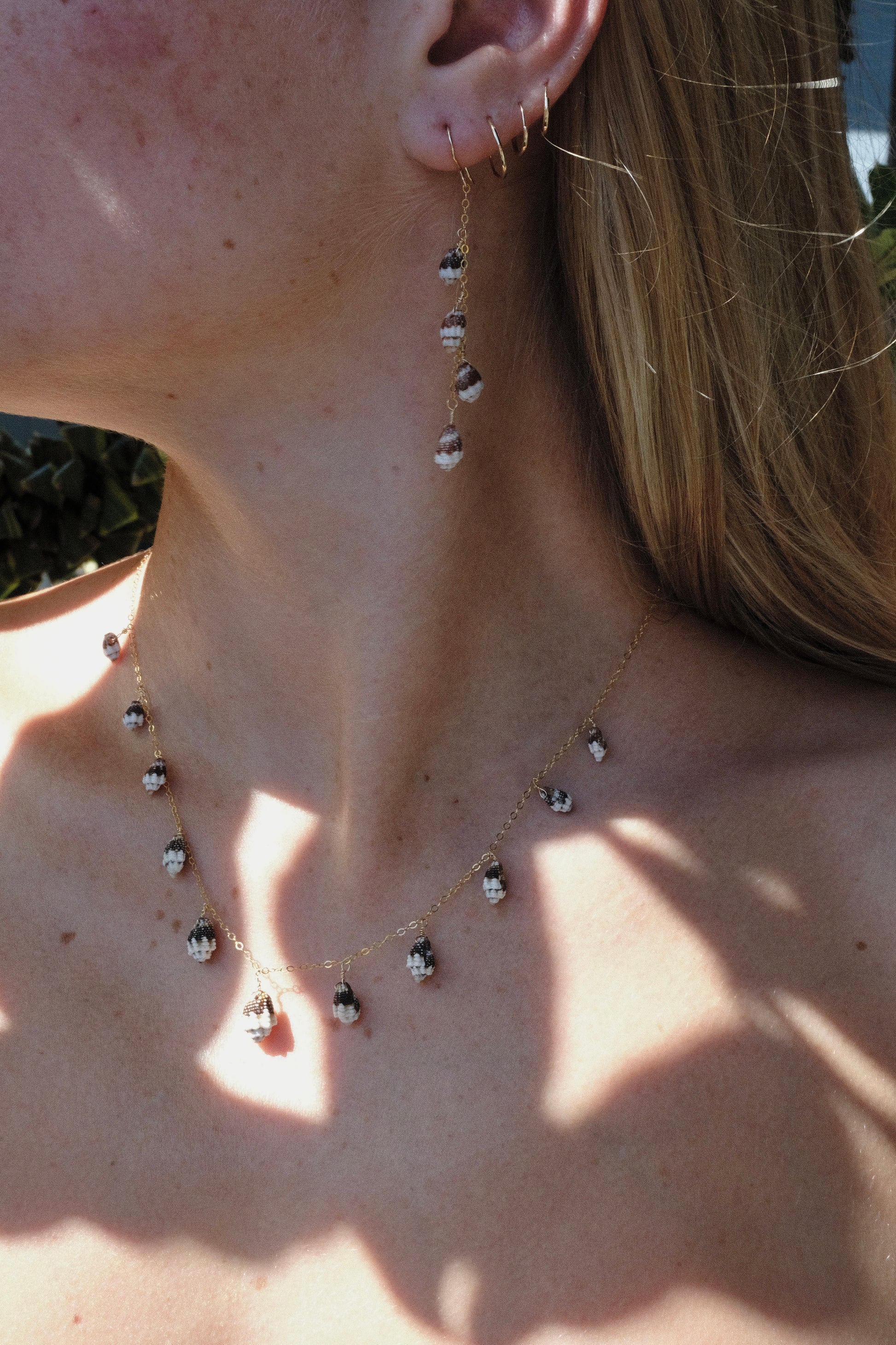 Patriarchal Miter Charm Drop Earrings