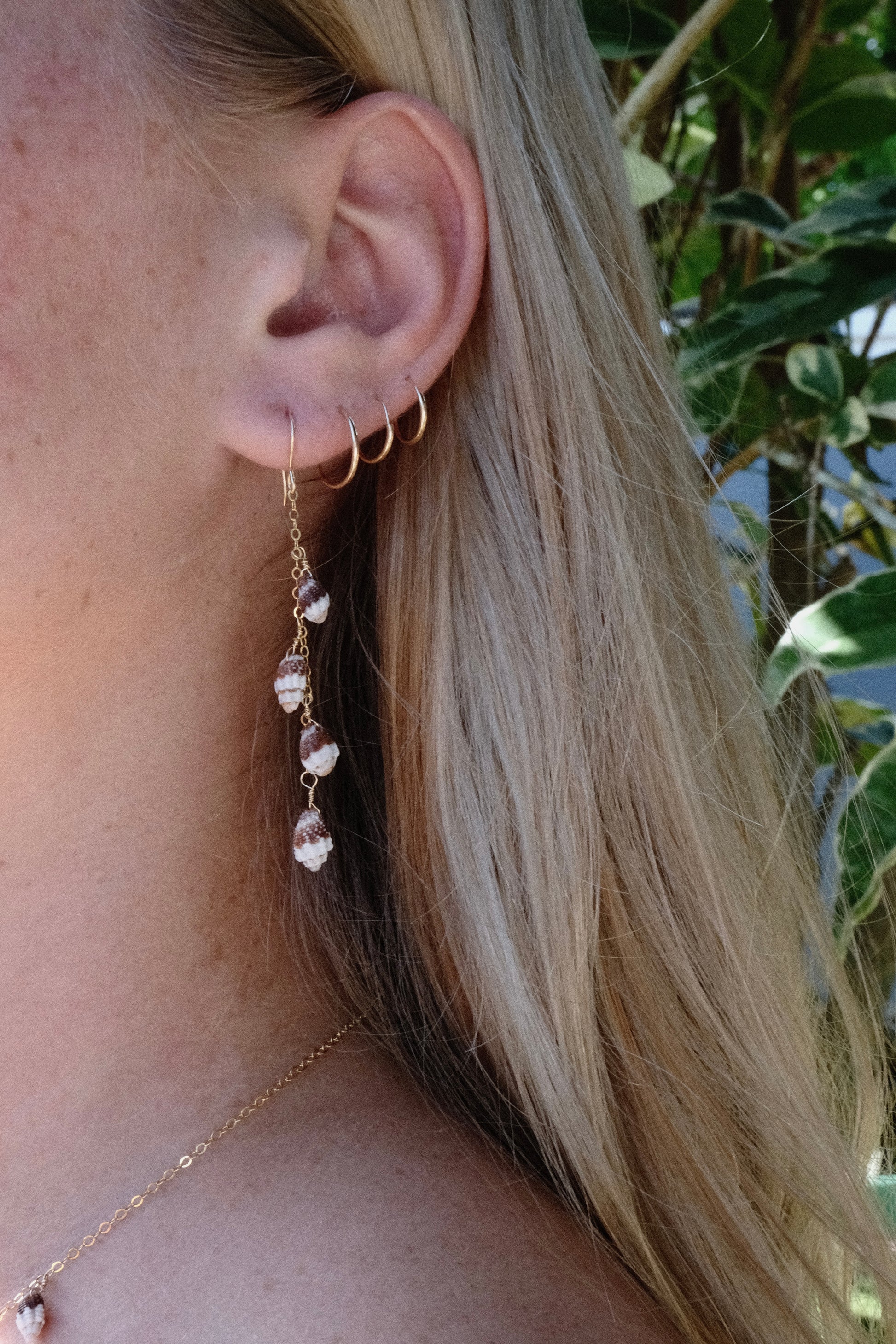 Patriarchal Miter Charm Drop Earrings