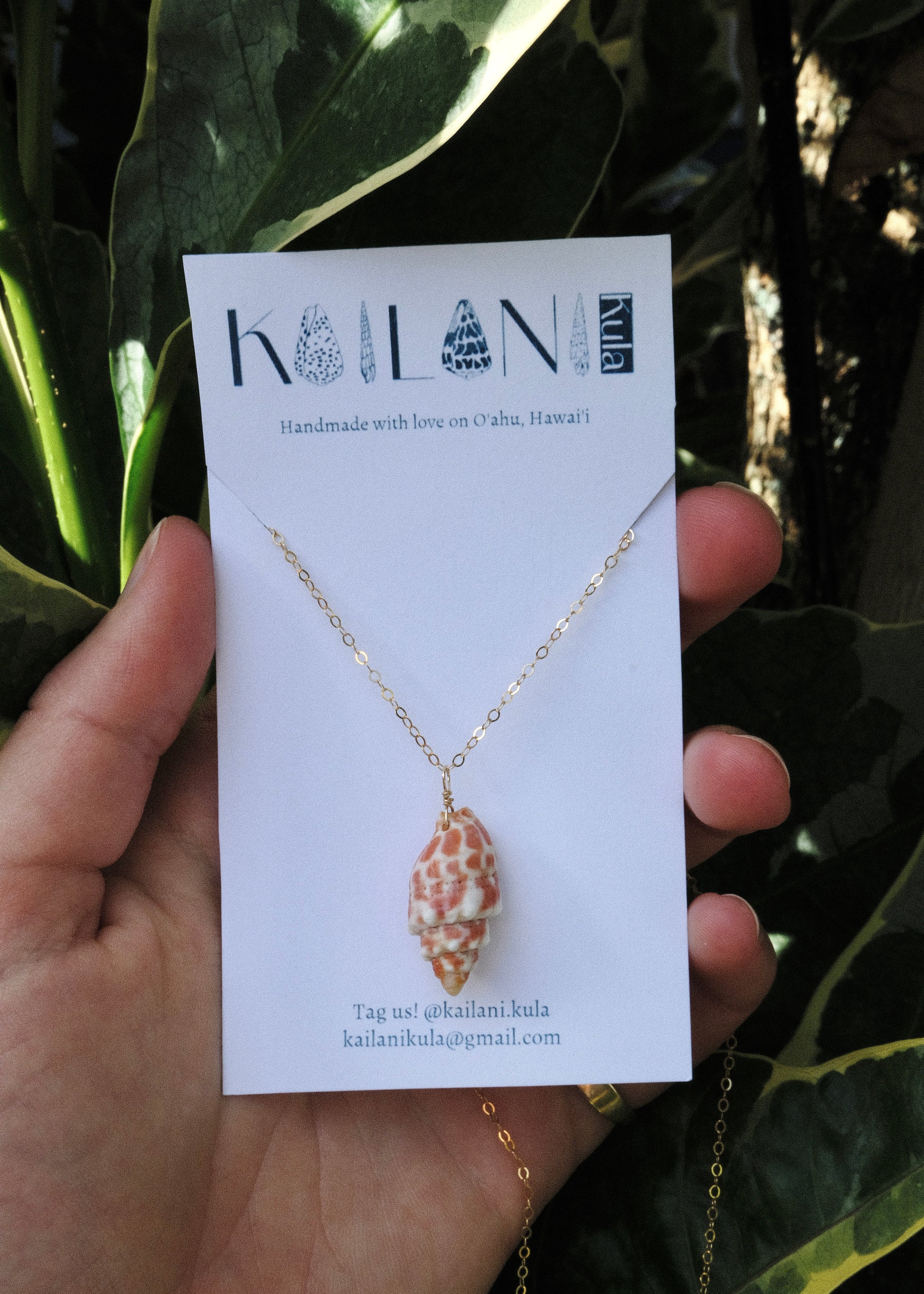 Miter Charm Neckalce