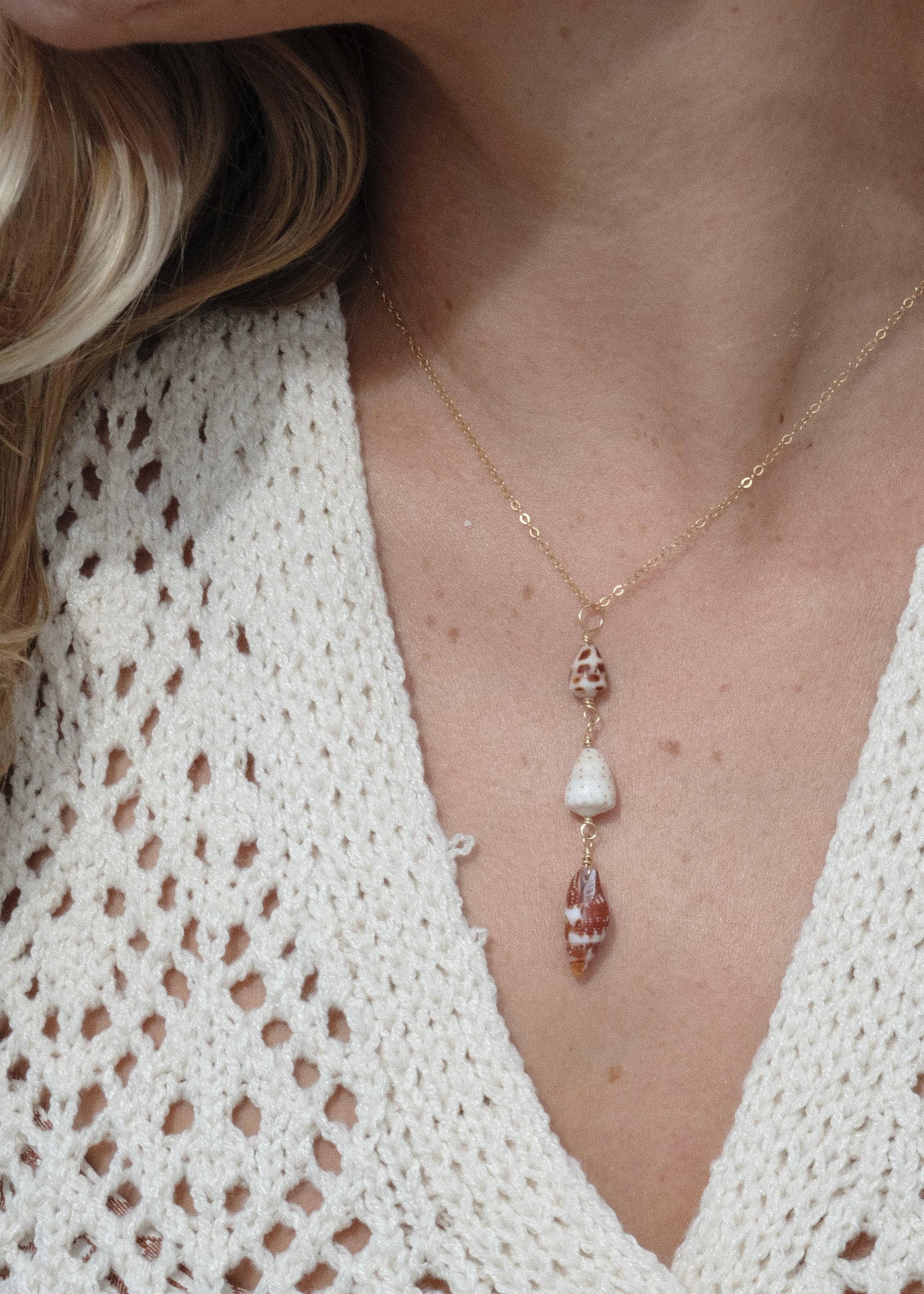 Lariat Trio Neckalce