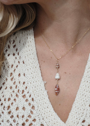 Lariat Trio Neckalce