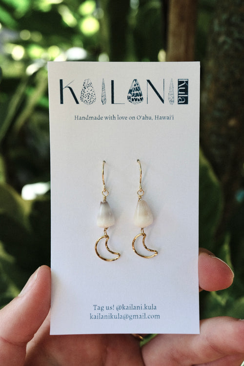 Hina Cone Shell Earrings