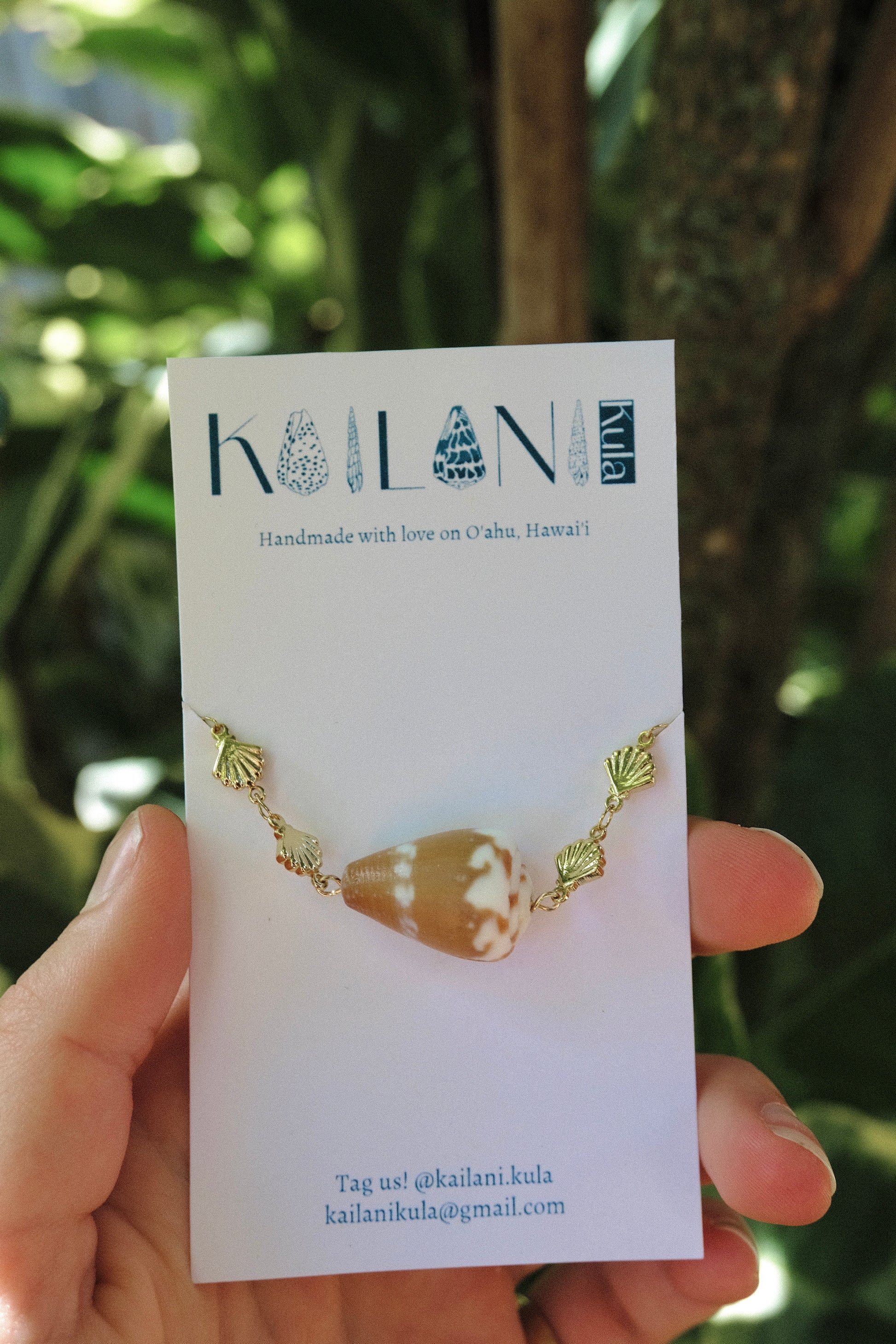 Watercolor Cone Mermaid Bracelet