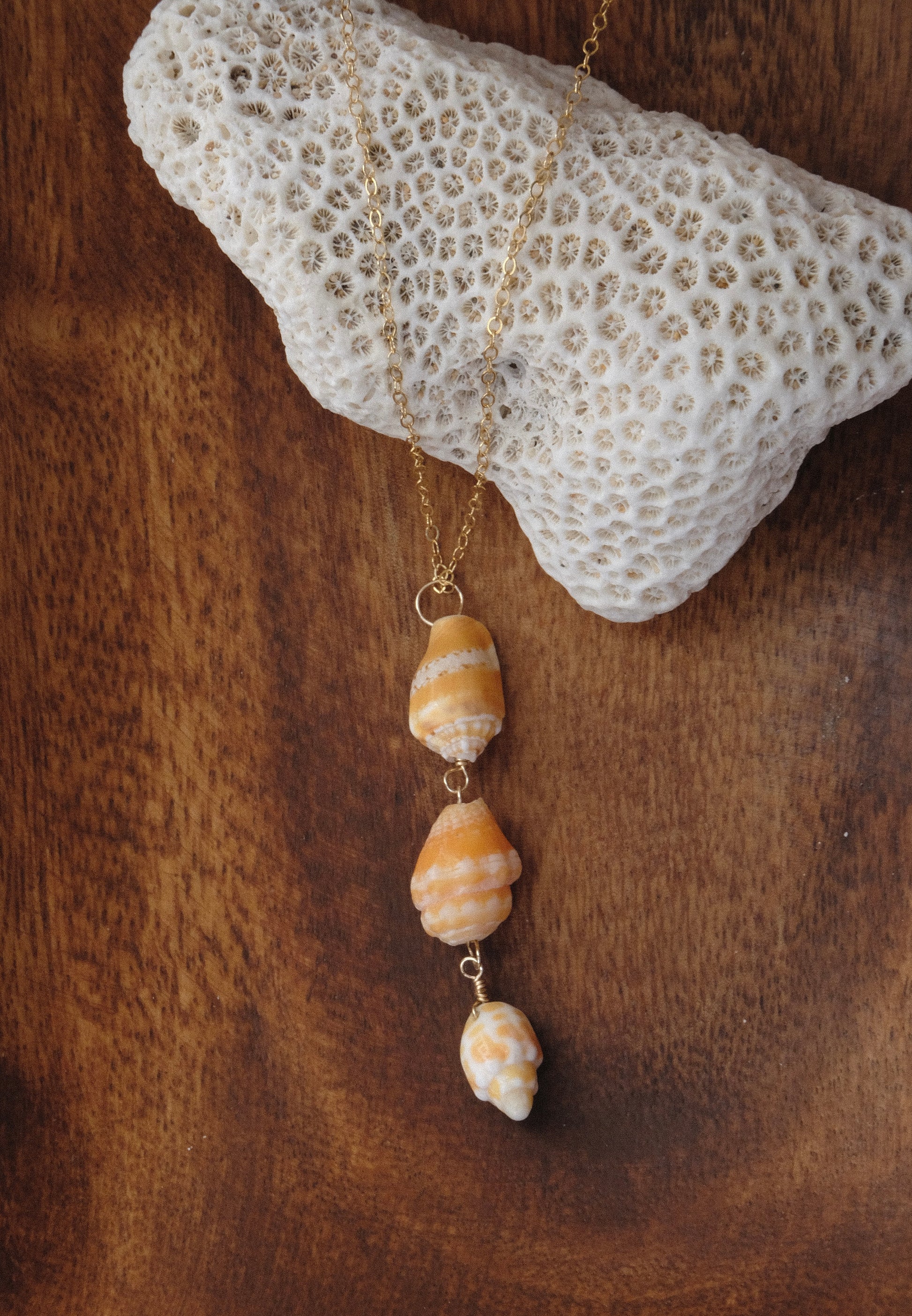 Golden Trio Neckalce
